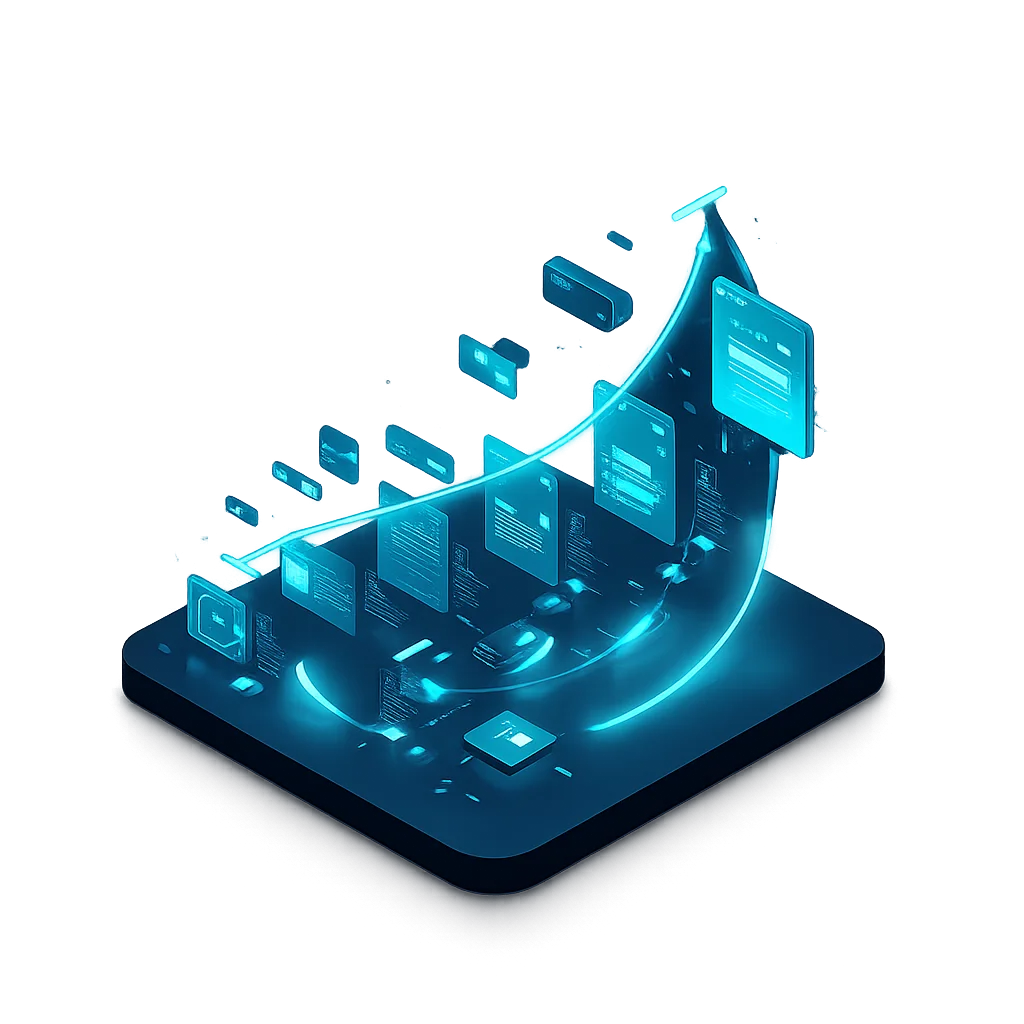 Digitale Website-Weiterentwicklung mit dynamischer Struktur und strategischem Wachstum